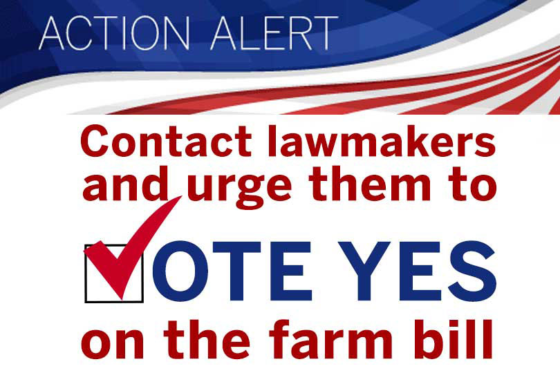 Farmers urged to contact lawmakers to support farm bill Texas Farm Bureau