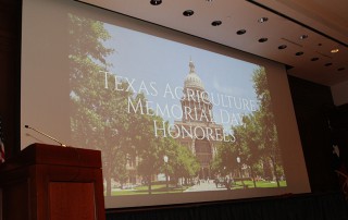 Texas Agriculture Memorial Day