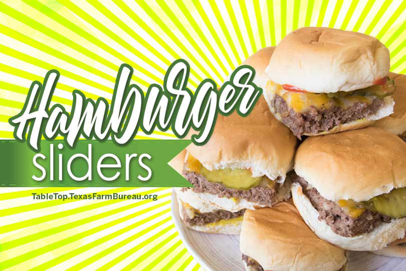 hamburger sliders