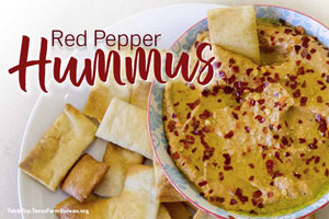 Red Pepper Hummus