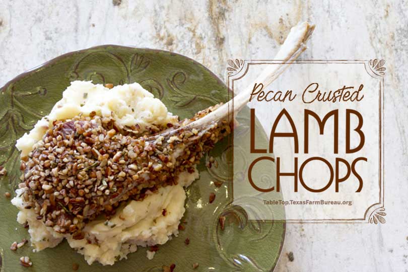 Pecan Crusted Lamb Chops