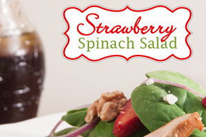 Let your taste buds know it’s spring with this strawberry spinach salad. Get the refreshingly light recipe on Texas Table Top.