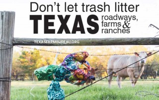 Ready for a little trash talk, Texas? Litter is a problem on our roadways and for agriculture. Especially balloons. Julie Tomascik explains on Texas Table Top.