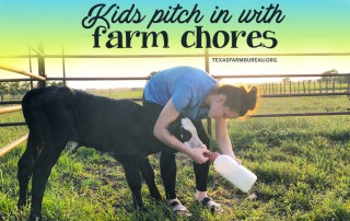 Responsibility. Maturity. Initiative. It’s what farm chores teach kids in the summer, Macie Clugston says on Texas Table Top.