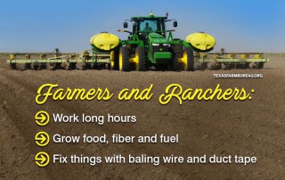 Have you ever stopped to consider qualifications, tasks and other details of being a farmer or rancher as if they were a job listing? Jennifer Dorsett shares that list on Texas Table Top.