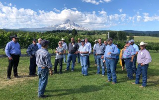 Texas Farm Bureau’s 2019-2020 AgLead-FarmLead class traveled to Oregon and Washington this month to learn more about agriculture in the Pacific Northwest.