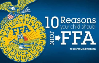Decades of influence. Strength in relationships. A lifetime of leadership. Get 10 ways FFA helps shape future generations on Texas Table Top.