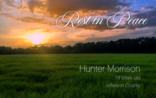 The Beaumont and Fannett communities are mourning the loss of 19-year-old Hunter Morrison who died last week trying to move his horse during flooding from Tropical Storm Imelda.
