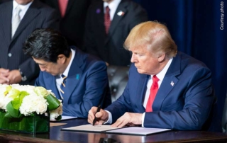 Nearly 90 percent of U.S. food and agricultural products sold into Japan will soon face reduced, or eliminated, tariffs thanks to a new bilateral trade agreement.