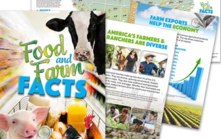 The new Food and Farm Facts book, map and pocket guide, produced by the American Farm Bureau Foundation for Agriculture, are now available.