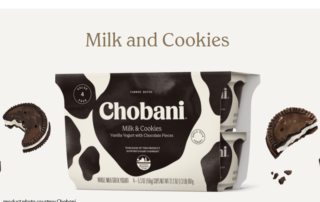 Greek-yogurt maker Chobani is partnering with American Farmland Trust to celebrate and support American dairy farmers.