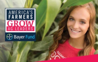 America’s Farmers Grow Ag Leaders helps connect farmers and students who wish to pursue degrees in agriculture.