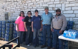 After a severe tornado devastated Polk County in late April, several other County Farm Bureaus stepped in to lend a helping hand.