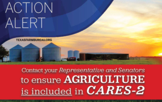 Urge legislators to remember farmers and ranchers during negotiations for CARES-2, the second coronavirus aid relief package.