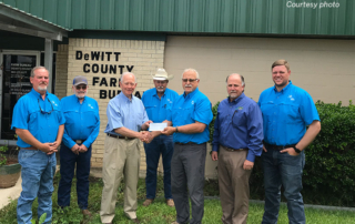 DeWitt County Farm Bureau used the Texas Farm Bureau Feeding Texas Co-Op Contribution program, along with a matching grant from Cuero Community Foundation, to increase donations to area food banks.