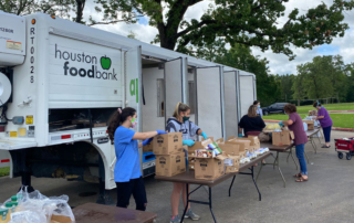 Walker CFB recently spent a Saturday morning distributing fresh groceries to area families in need during the coronavirus pandemic.