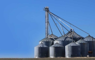 Farmers should exercise caution when handling and storing grain and practice proper grain bin safety.