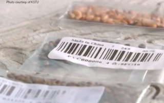 Agricultural officials are warning residents not to open or plant the mysterious packages of unmarked seeds from China being sent to mailboxes across the U.S.