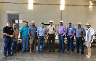 Tom Green County Farm Bureau hosted a Back the Blue event on Aug. 11 to thank and recognize first responders in the area.