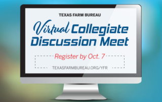 TFB will once again offer college students an opportunity to develop problem-solving skills through the Collegiate Discussion Meet. But this year’s contest will be held virtually.