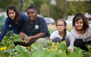 USDA’s Farm to School Program brings schools and students closer to ag by serving local food and providing hands-on agricultural education.