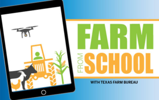 Texas students can now virtually visit farms from their classrooms with the new Texas Farm Bureau (TFB) Farm From School program.