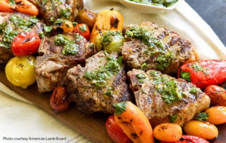 The American Lamb Checkoff is promoting the versatility of American lamb throughout the month of February for Lamb Lovers Month.