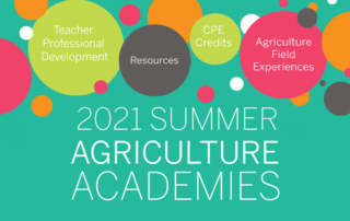 Teachers can attend Texas Farm Bureau's Summer Ag Academies to learn more about agriculture and attend continuing education credits.
