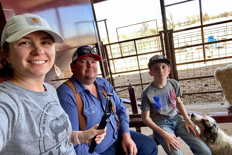 Through TFB’s Farm From School program, Central Texas students take monthly virtual “visits” to area farms and ranches to get an inside look at agriculture.