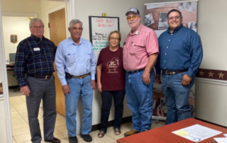Carye Reeder recently celebrated 40 years of service as a county Farm Bureau employee.