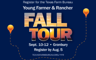 Young producers will get a look at North Central Texas agriculture through the Texas Farm Bureau Young Farmer & Rancher Fall Tour in Granbury.