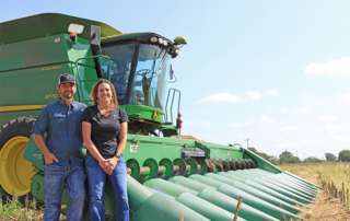 A family. A farm. And a corn crop. For this couple, farming is a family tradition. And this year’s corn crop was one for the record books.