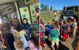Elementary students learn about agriculture at Tyler County Farm Bureau Ag Day