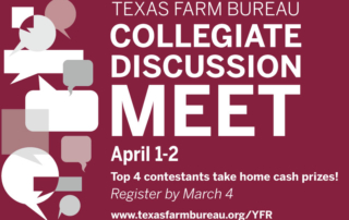 Texas Farm Bureau Collegiate Discussion Meet in College Station