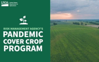 USDA recently announced the Pandemic Cover Crop Program (PCCP) for 2022, which aims to provide farmers and ranchers who have planted a cover crop this year a premium benefit on top of their crop insurance.