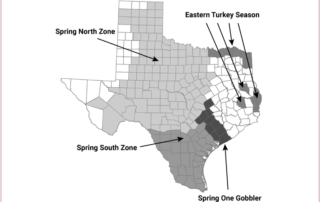 More than 80% of Texas is now suffering from moderate or worse drought, and that could have an impact on the spring turkey hunting season.