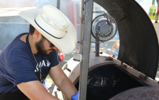 A recent high school competition had beef on display as teenage pitmasters showcased their burning passion for Texas barbecue.