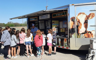 Fourth and fifth grade students learned more about agriculture at a recent Ag Day hosted by Hamilton County Farm Bureau.