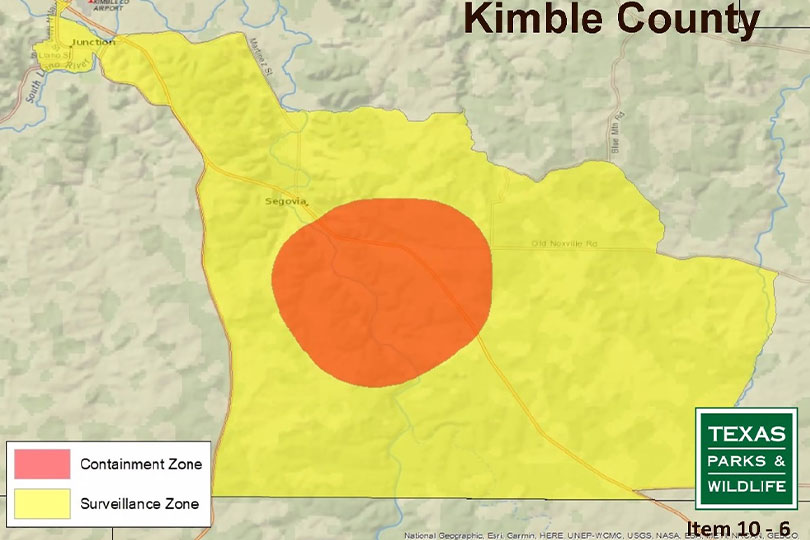 Kimble County CWD