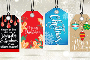 Texas Farm Bureau has four printable Christmas gift tags you can add to those beautifully wrapped presents.