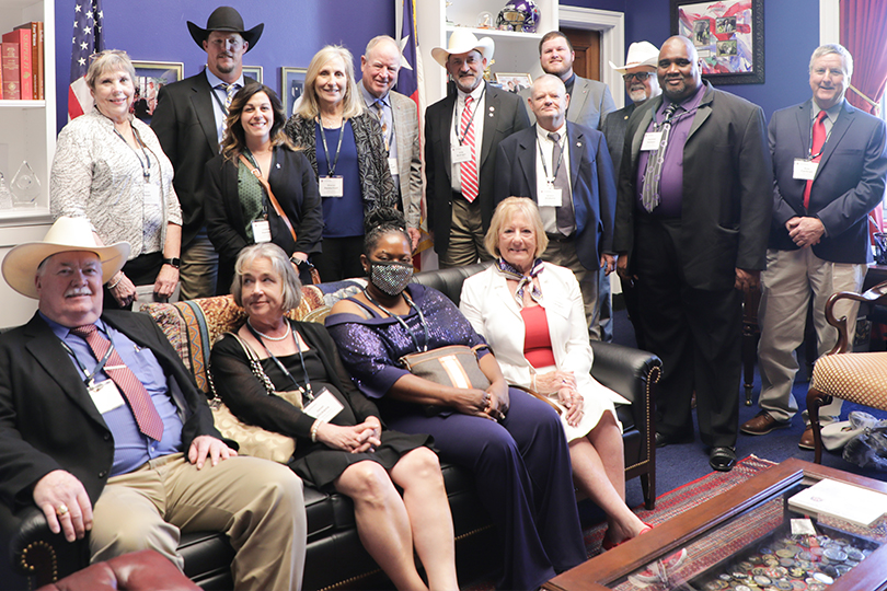 Farmers, ranchers discuss upcoming farm bill on Capitol Hill More than 250 Texas Farm Bureau members were in Washington, D.C., as part of TFB’s National Affairs Awards Trip.