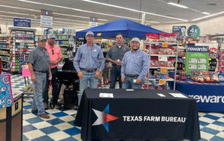 Wilbarger County Farm Bureau connects with local shoppers Wilbarger County Farm Bureau hosted a Food Connection Day event at their local grocery store, where they handed out coupons for food items that are grown and raised in Wilbarger County.
