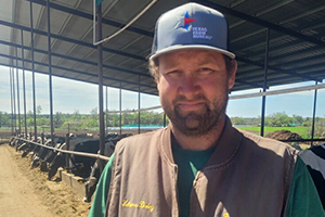 Jouwert Talsma continues his family's dairy legacy by working on the family's dairy farm and raising his kids to understanding ag.