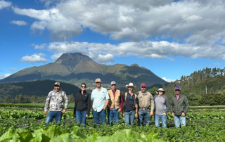 AgLead XV tours Ecuador to conclude class Members of Texas Farm Bureau’s AgLead XV class traveled to the equator in July to wrap up the two-year program, where the participants visited Ecuador to learn about the country’s agricultural practices.