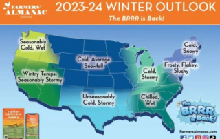 Farmers’ Almanac forecasts cold, stormy Texas winter Farmers’ Almanac predicts an unseasonably cold and stormy winter this year across Texas.
