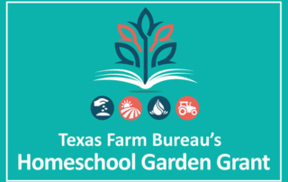 Fifteen homeschool educators received a garden grant from Texas Farm Bureau to help grow students’ understanding of agriculture.