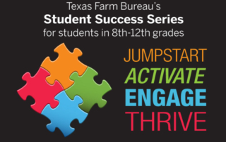 TFB Student Success Series engages students in leadership development Texas Farm Bureau (TFB) helped 1,487 students grow in leadership and professional development through its Student Success Series.