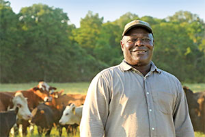 A passion for the land and livestock is the driving force behind David Henderson's lifelong career in agriculture.