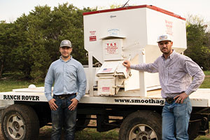 Building robots and feeding cows are what the founders of Smooth Ag Solutions are known for. They developed the V1 Ranch Rover.