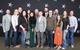 Young farmers, ranchers serve on state YF&R Advisory Committee Fifteen young producers were selected to serve on Texas Farm Bureau’s (TFB) 2024 Young Farmer & Rancher Advisory Committee.